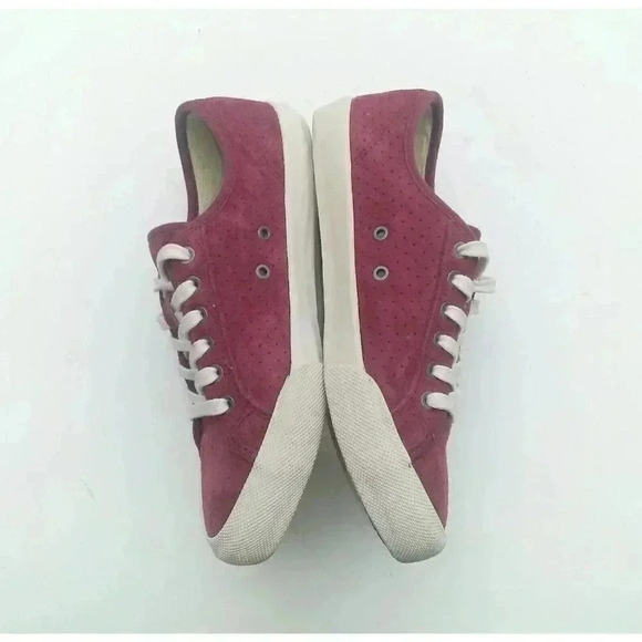 SeaVees Women's Red Canvas Standard Monterey Sneaker- Size: 6 - Picture 5 of 9